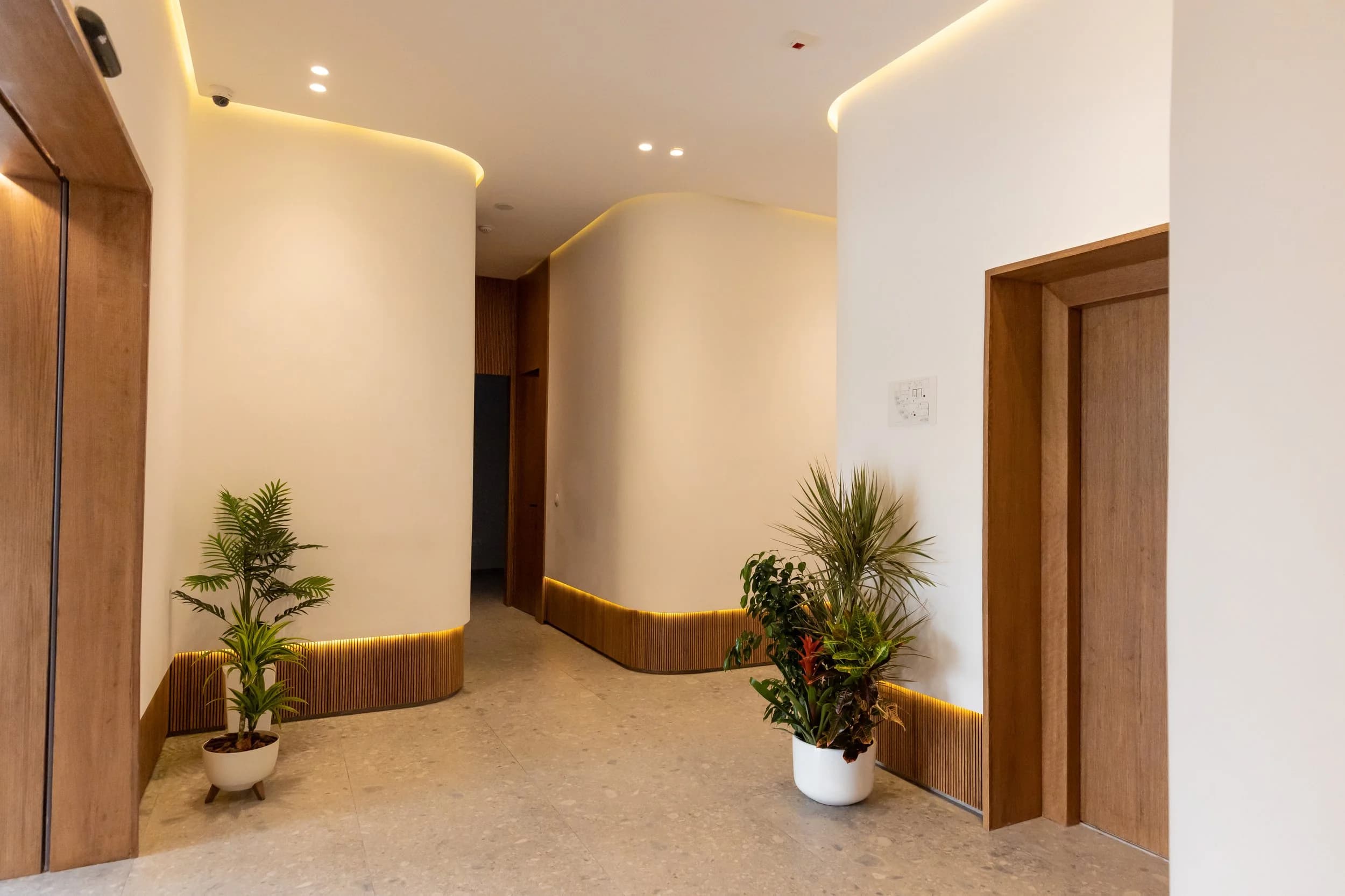 Hall lumineux du Casablanca Eye Center