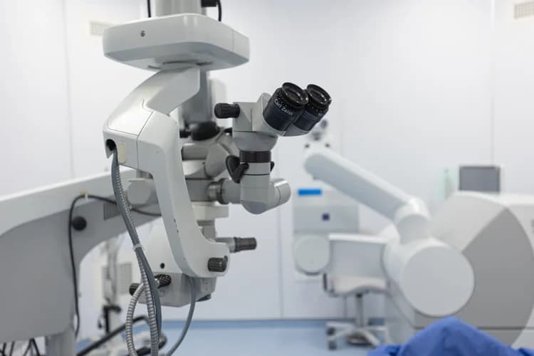 Microscope médical du Casablanca Eye Center