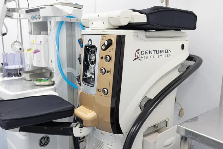 Plateforme médicale Centurion dans une salle du centre